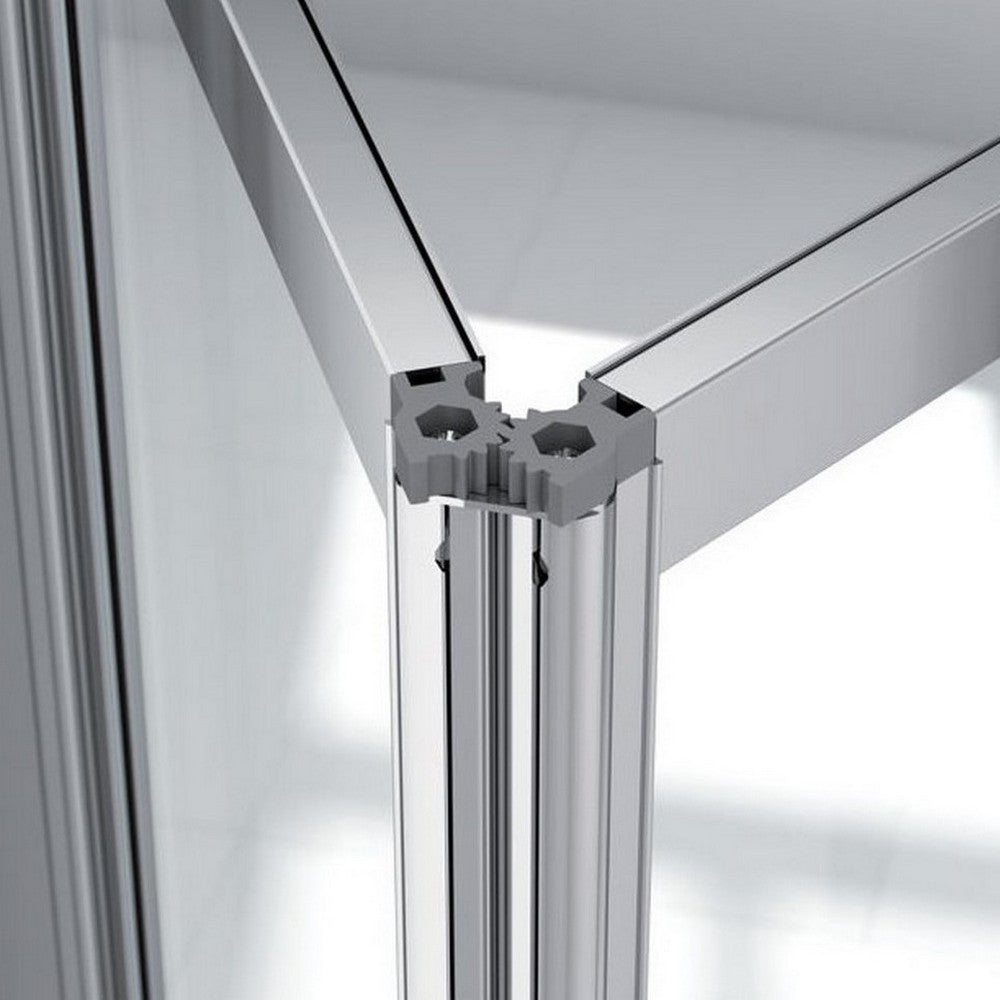 Merlyn Ionic Source 760mm Bifold Shower Door Chrome