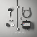Mira Platinum - Single Outlet Ceiling Fed Digital Shower, Low Pressure (1.1981.010)