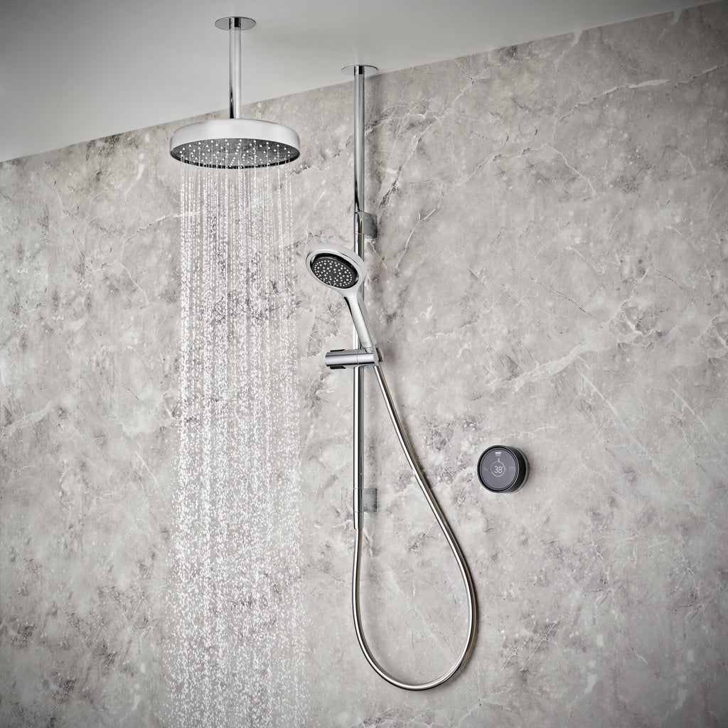 Mira Platinum - Dual Outlet Ceiling Fed, High Pressure (1.1981.008)