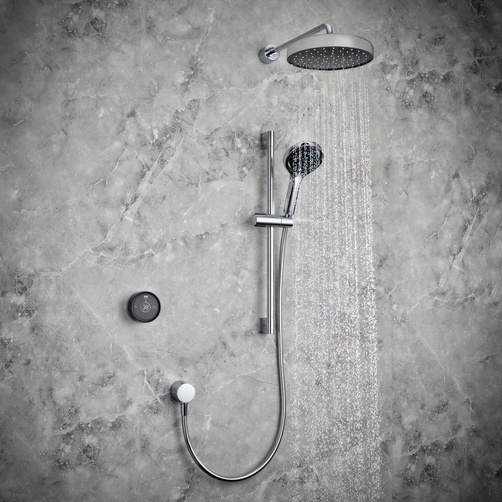 Mira Platinum - Dual Outlet Rear Fed Digital Shower, Low Pressure (1.1981.005)