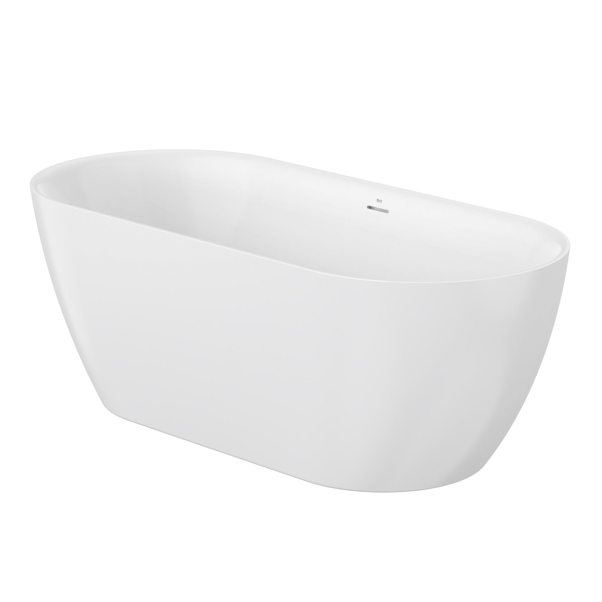 Roca Noya Freestanding One Piece Acrylic Bath With Intergrated Overflow 1650 (W) x  750 (D) x  590 (H)mm White
