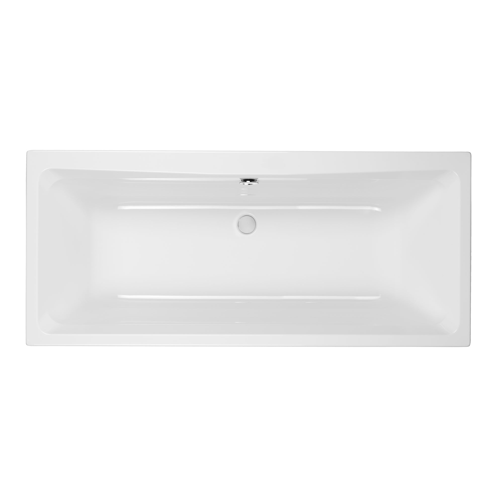 Roca Tordera Double Ended Acrylic Bath 2 Taphole 1700 (W) x  750 (D) x  400 (H)mm White