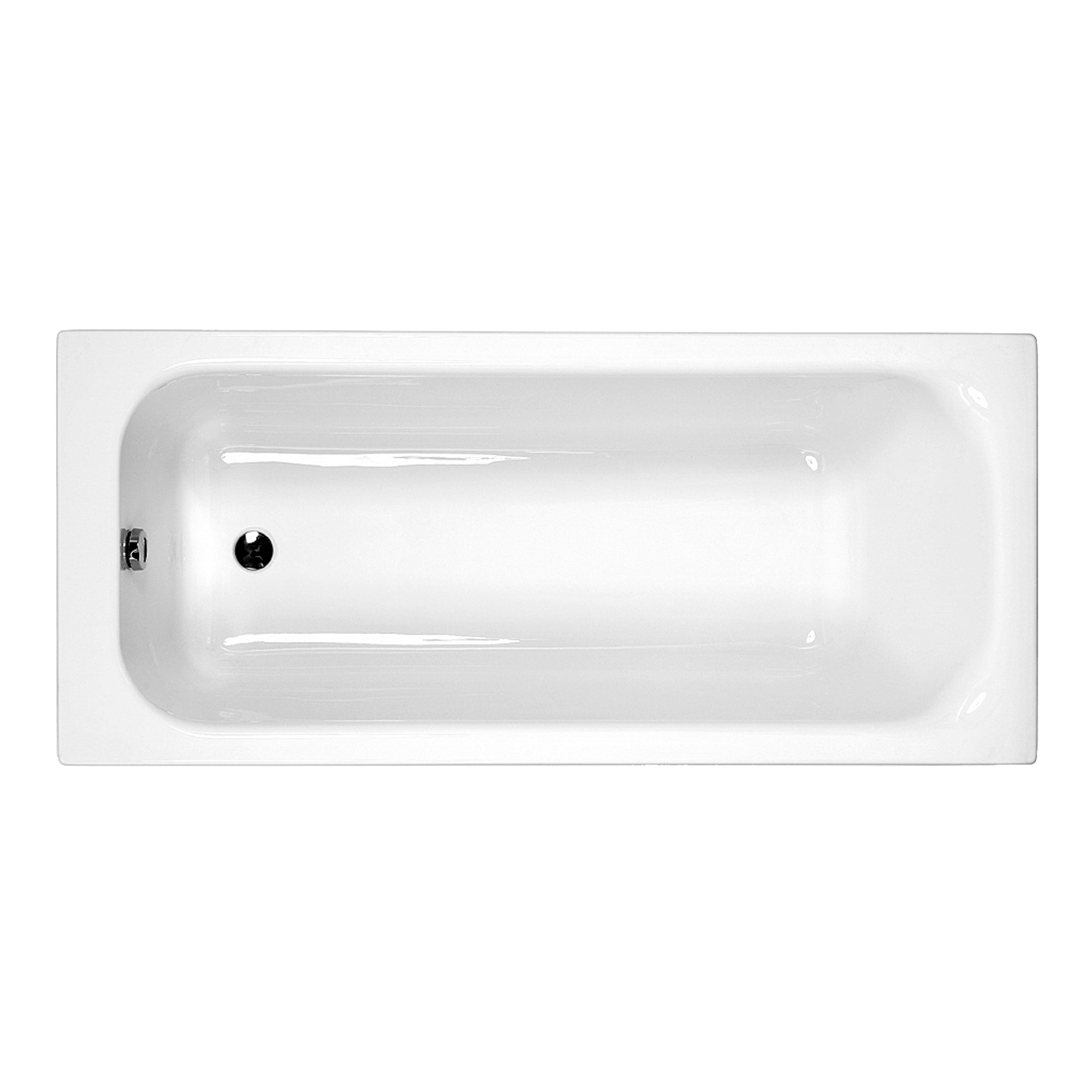 Roca Ebro Single Ended Acrylic Bath 2 Taphole 1700 (W) x  700 (D) x  360 (H)mm White