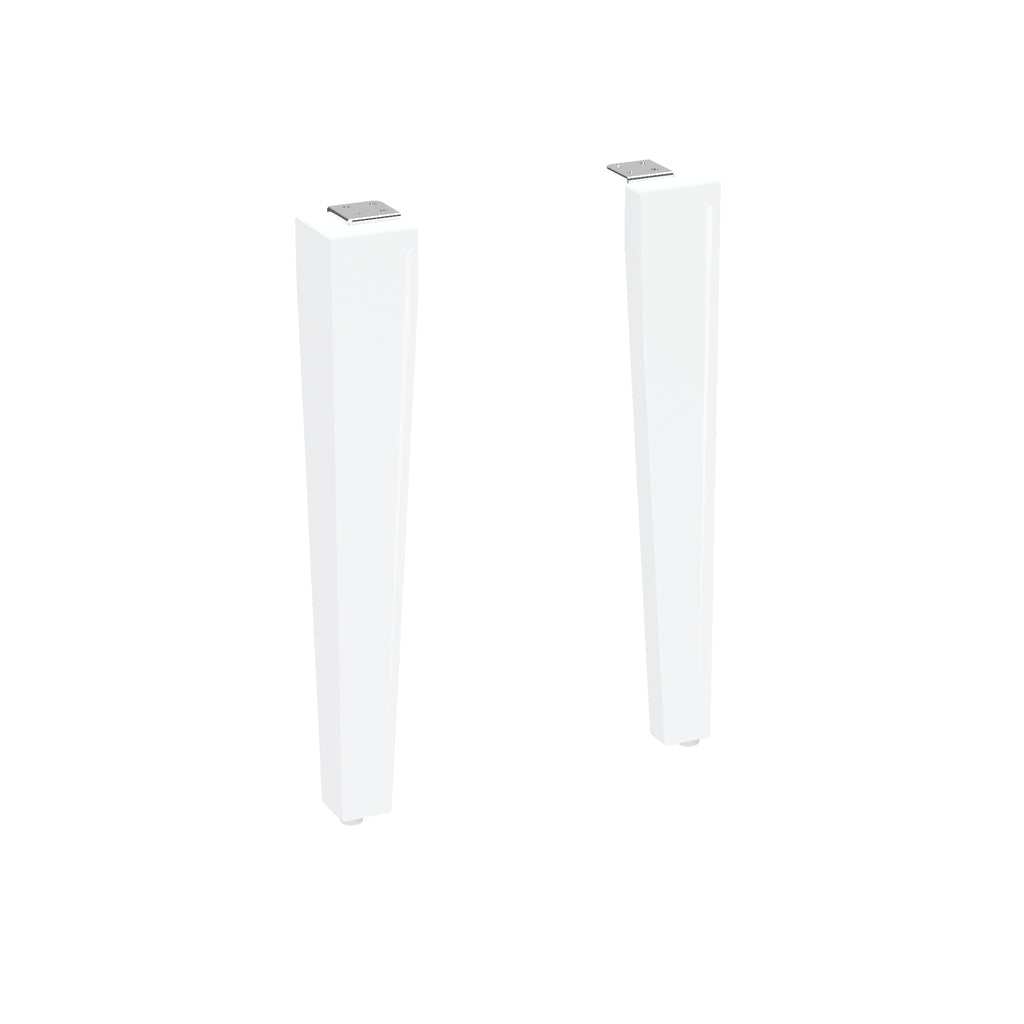 Be Modern Atlanta Cruise Legs (Pair) White Gloss PLWHG