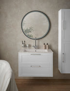 Heritage Lynton 1 Taphole 600mm Sit On Basin White