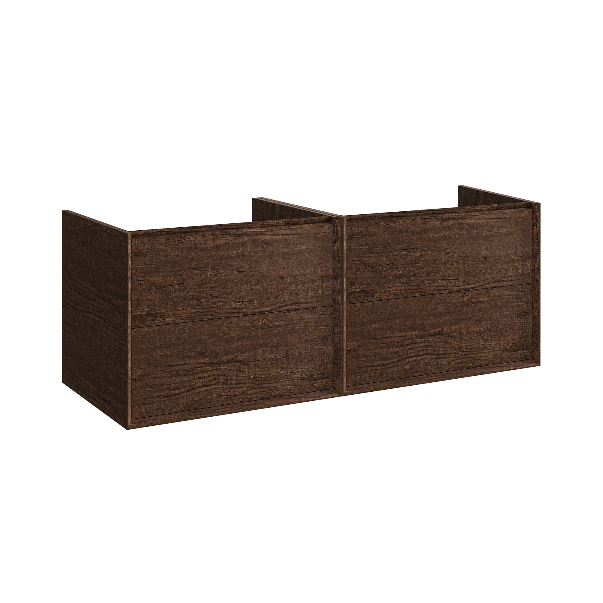 Novum Vantage 120cm Wall Hung Unit Dark Oak