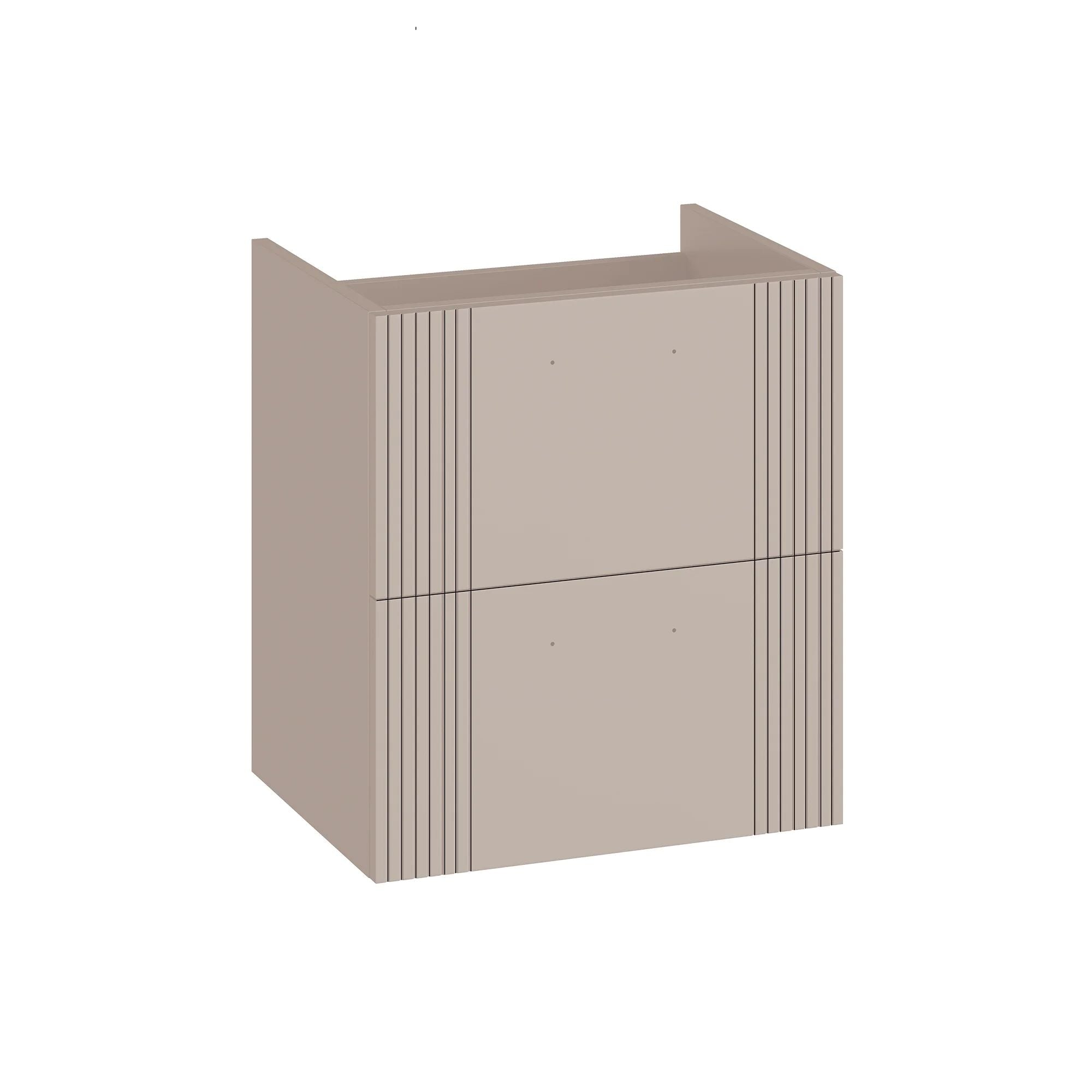 HiB Novum Fabrica 100cm Wall Hung Light Taupe PNM63