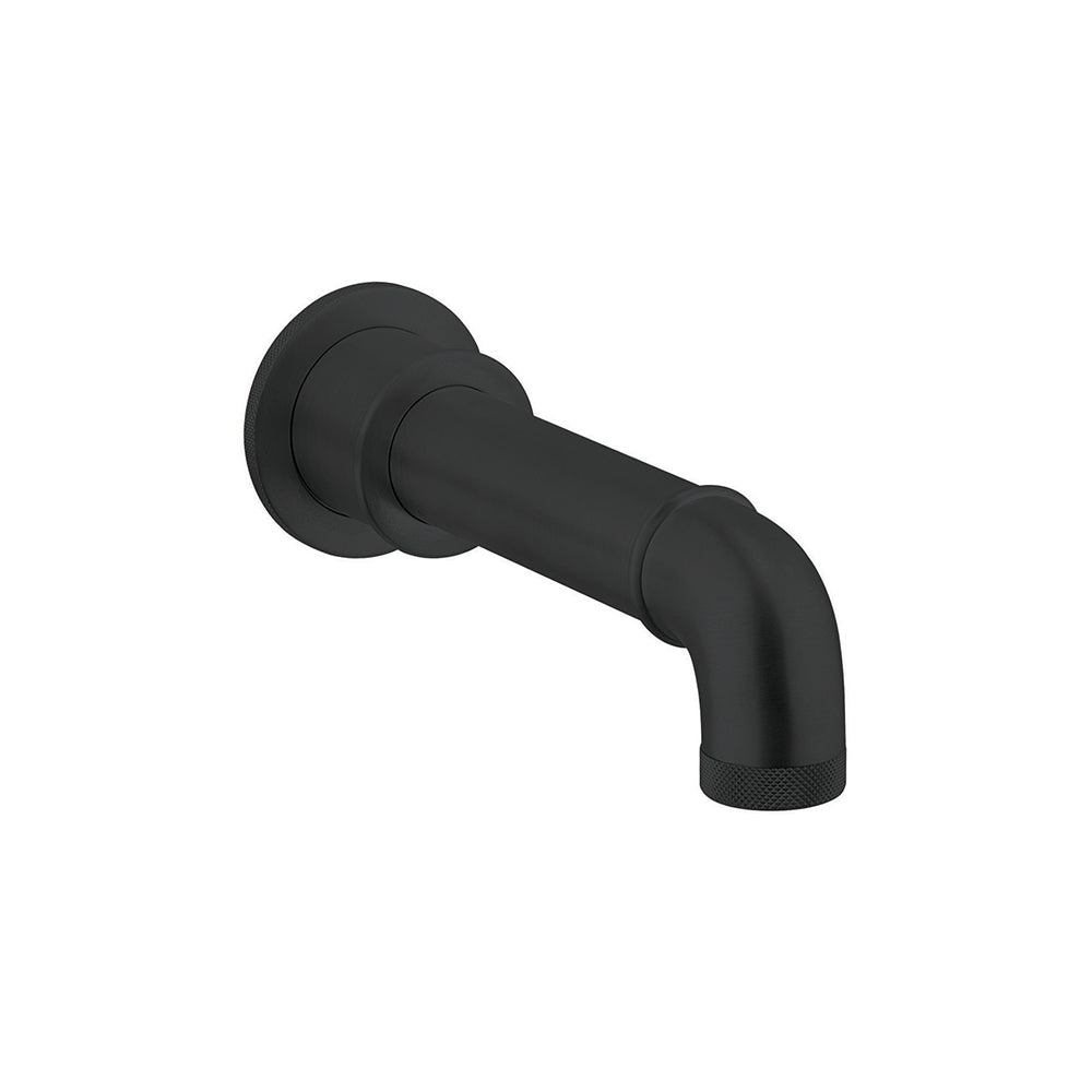 Crosswater MPairO Industrial Bath Spout Carbon Black