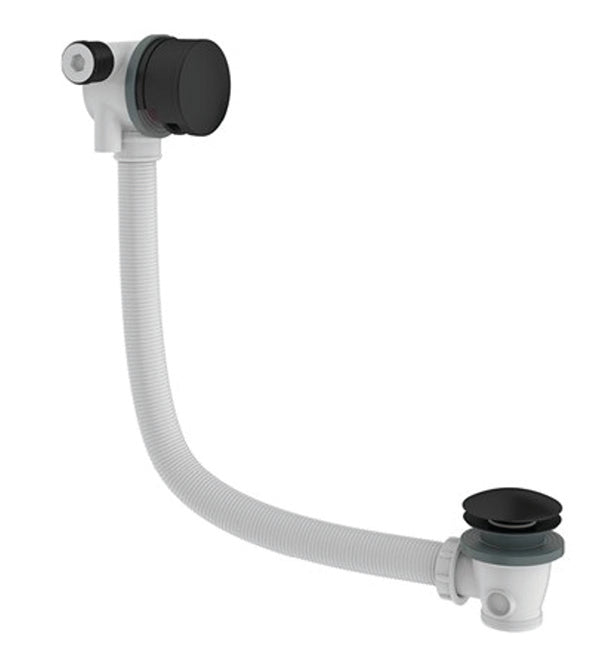 Crosswater MPRO Bath Filler Click Clack Waste Matt Black