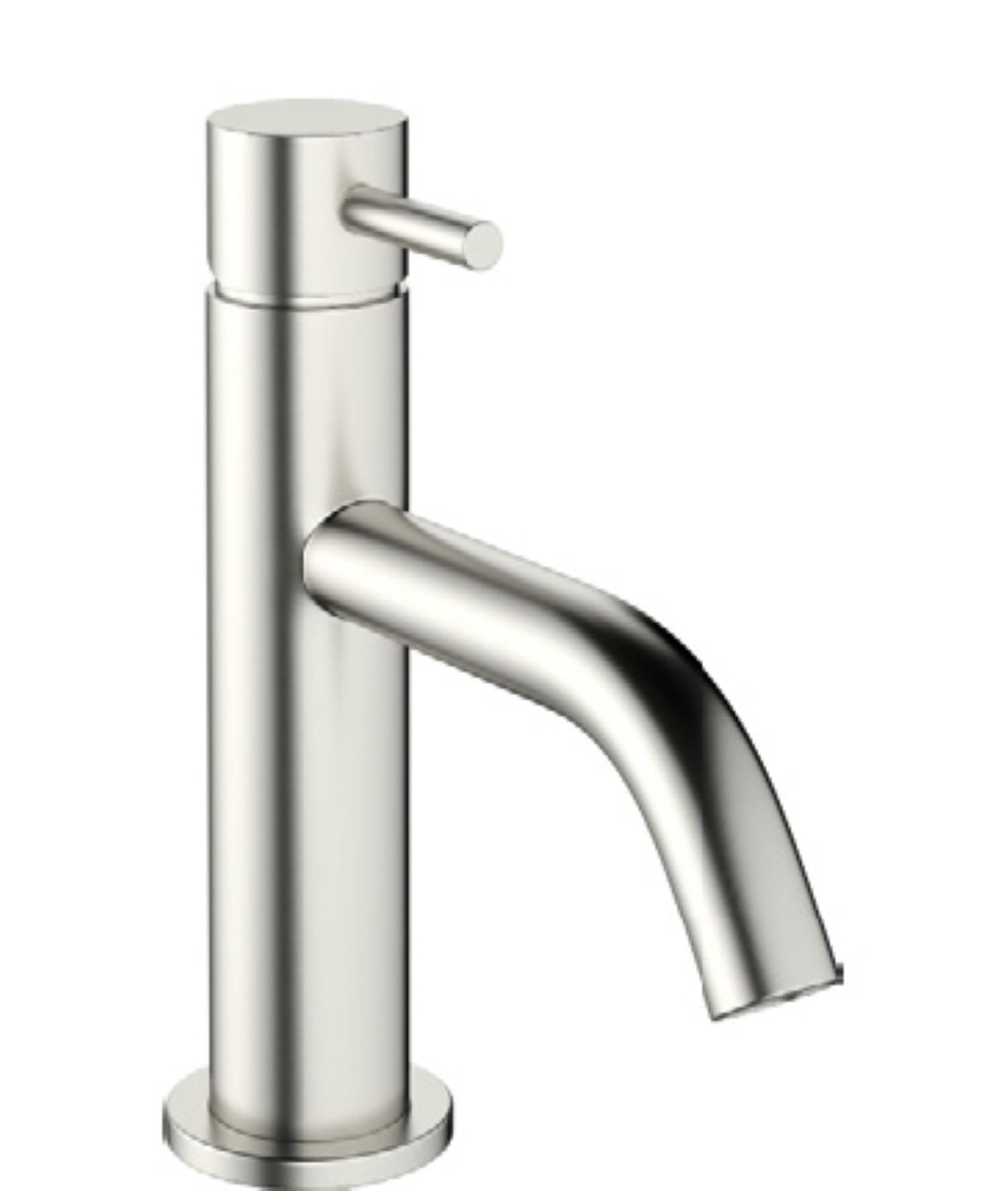 Crosswater MPRO Basin Mixer Tap Brushed Steel