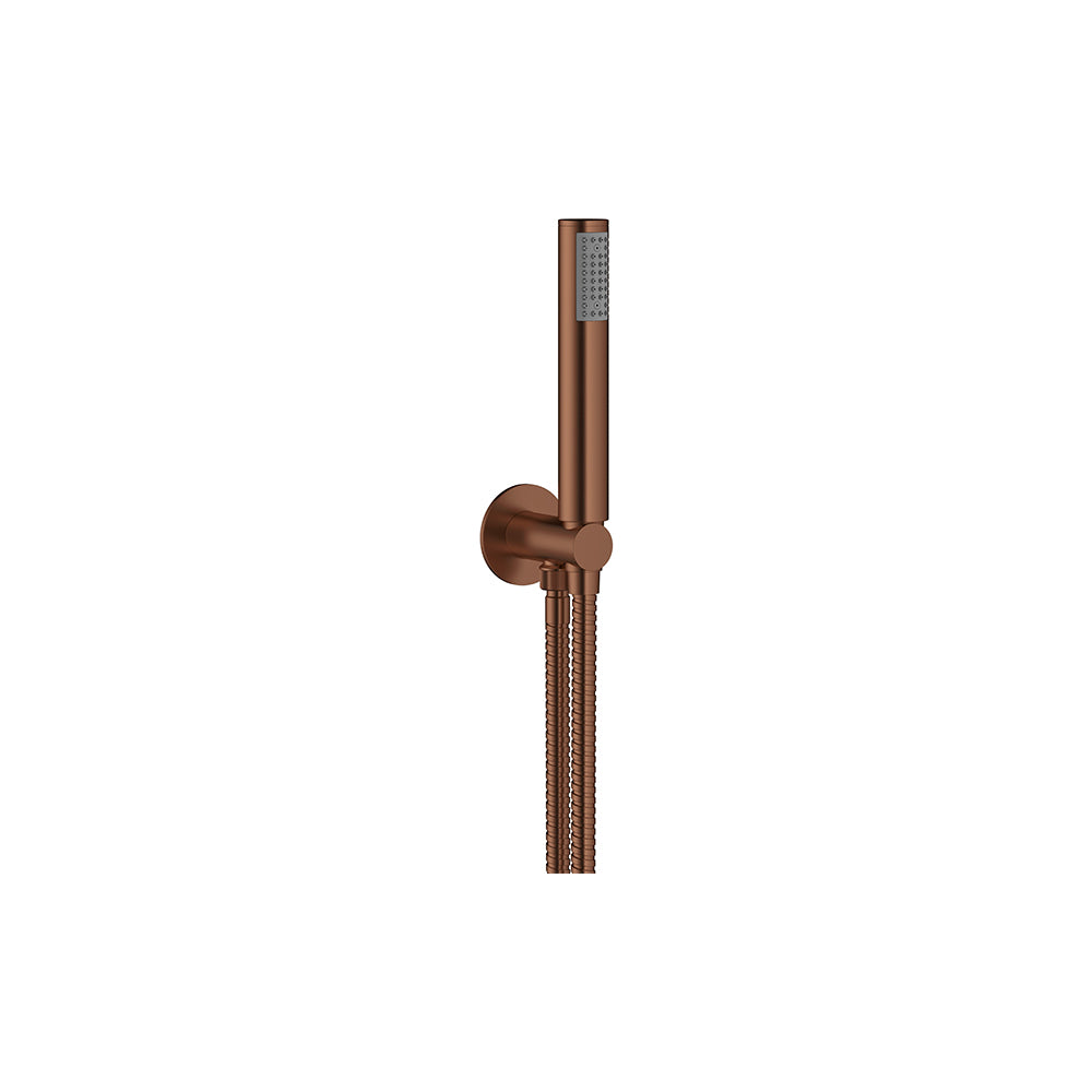 Crosswater MPRO Shower Kit & Wall Outlet Brushed Bronze
