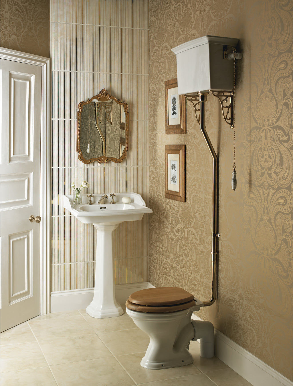 Heritage Stratford Pan for Low/High Level Cisterns