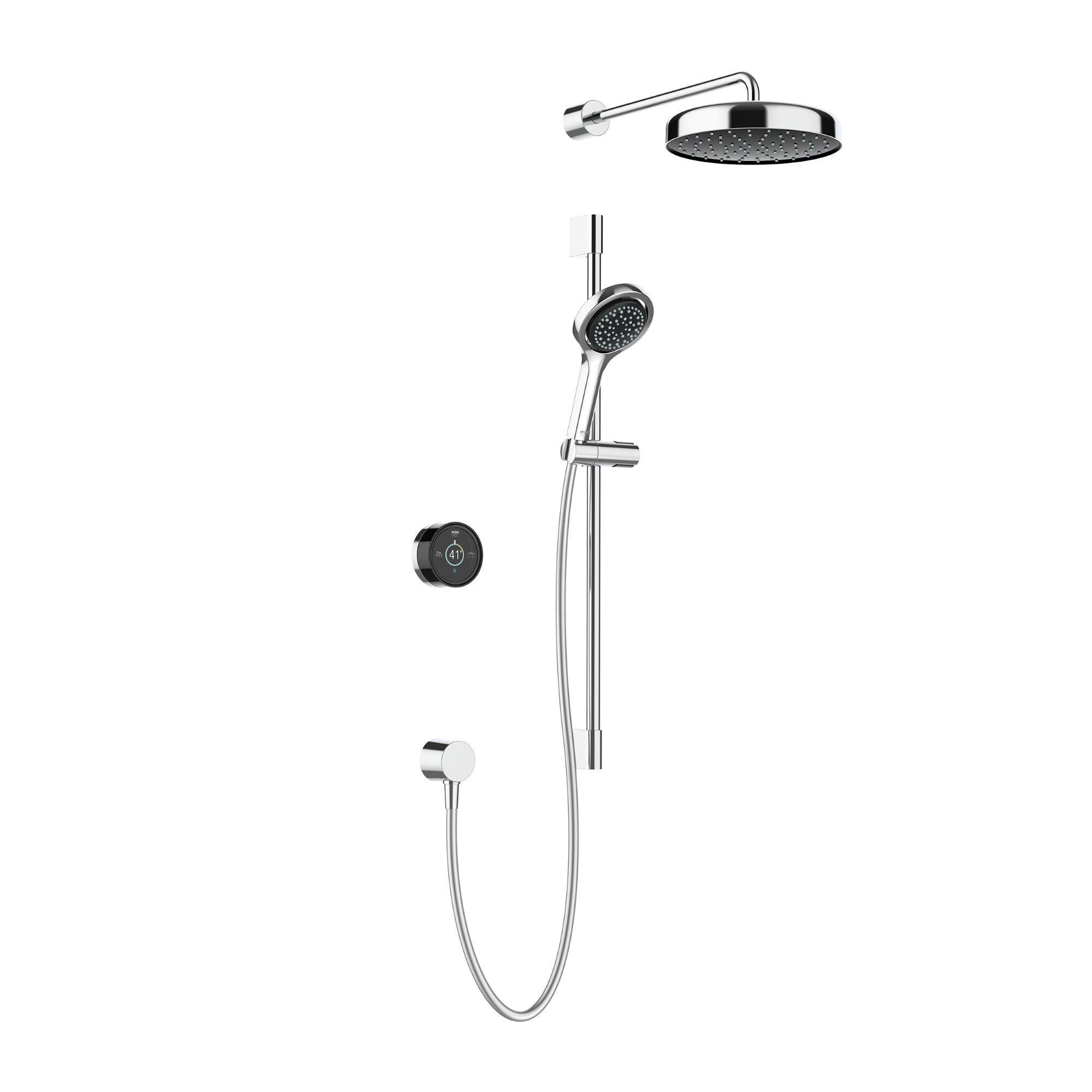 Mira Platinum - Dual Rear Fed Digital Shower, High Pressure/Combi Boiler (1.1981.002)