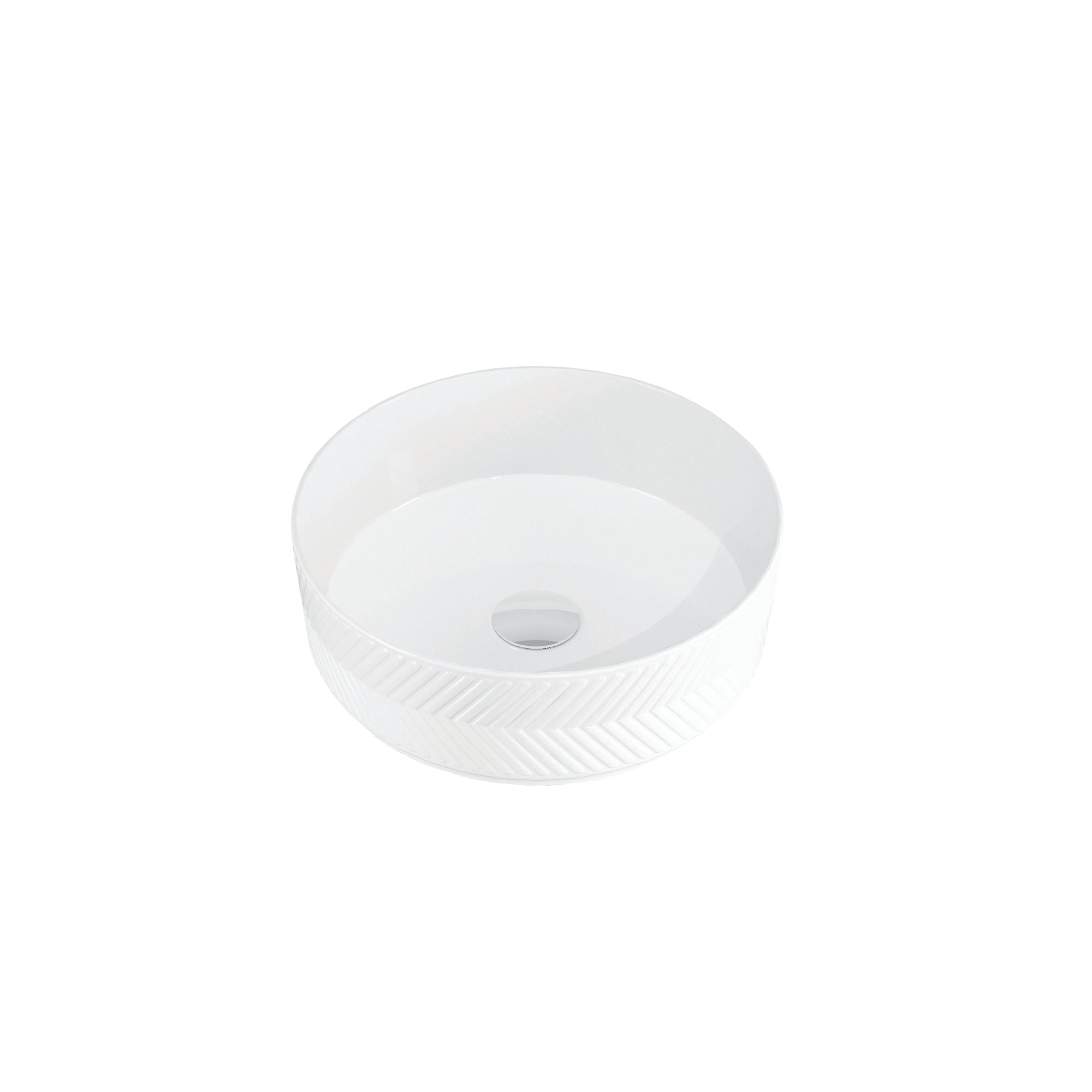 Atlanta Ripple 360(W) X 115(H) X 360(D)mm Vessel Basin