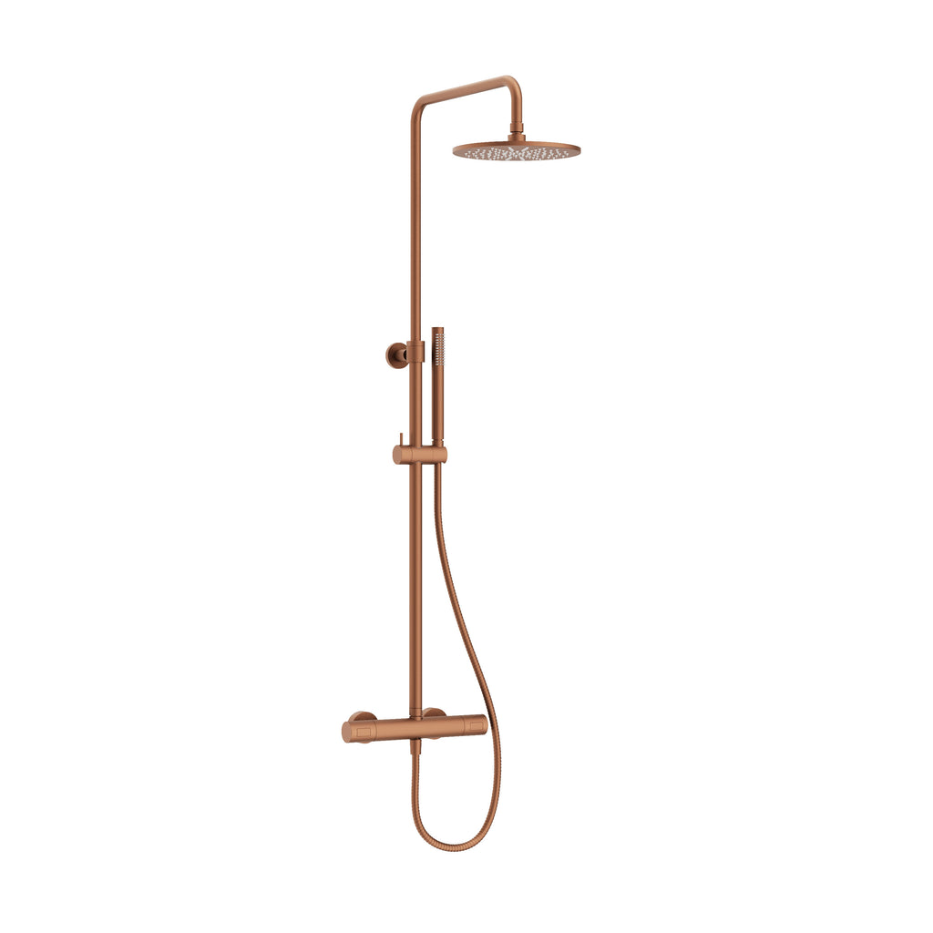 Crosswater Central Multifunction Shower Brushed Bronze