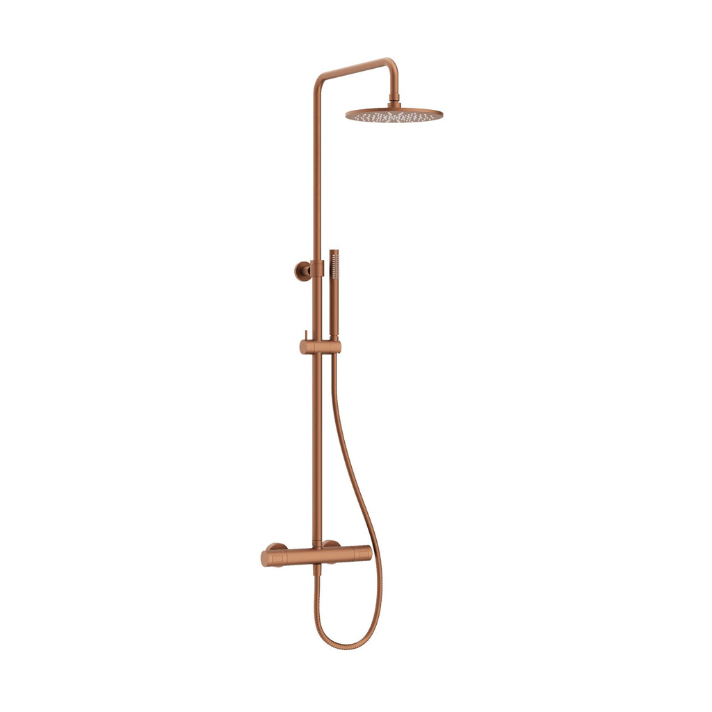 Crosswater Central Multifunction Shower Brushed Bronze