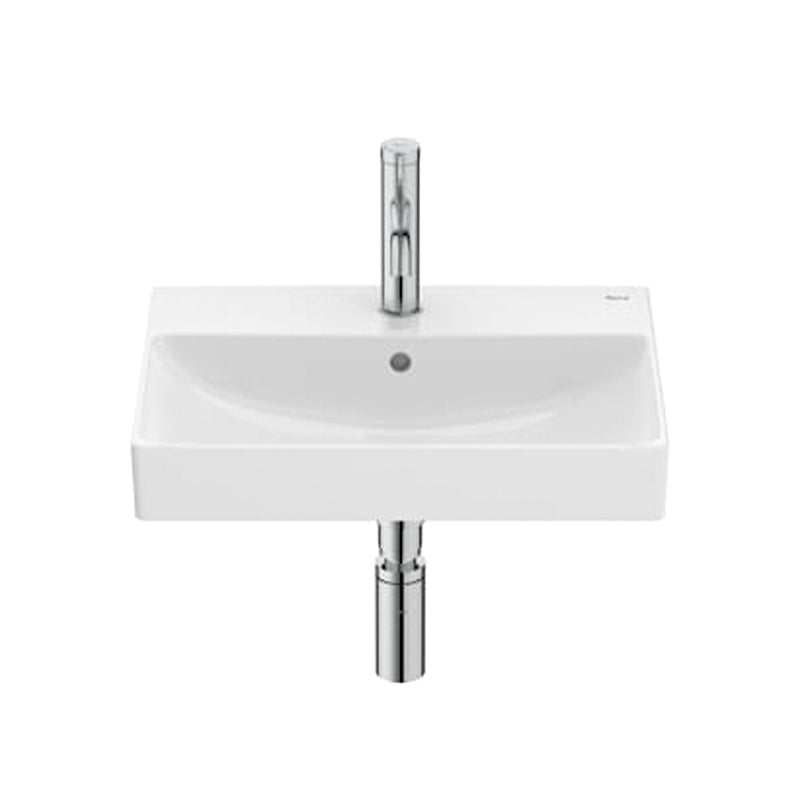 Roca Ona Compact Washbasin 500 x 360 mm 1 Tap Hole White