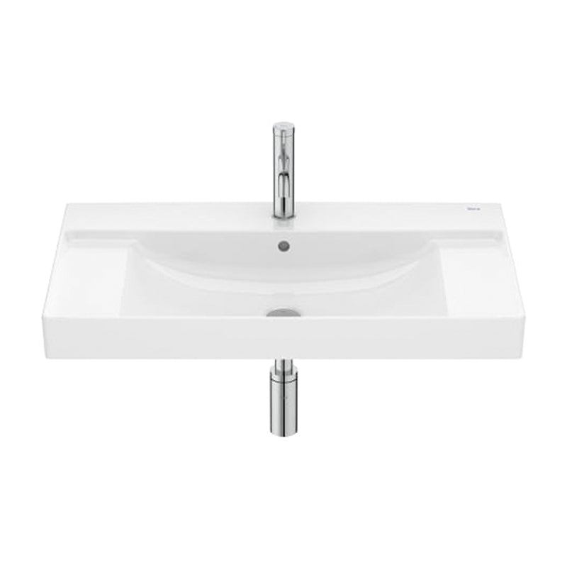 Roca Ona Washbasin 800 X 460 mm 1 Tap Hole White