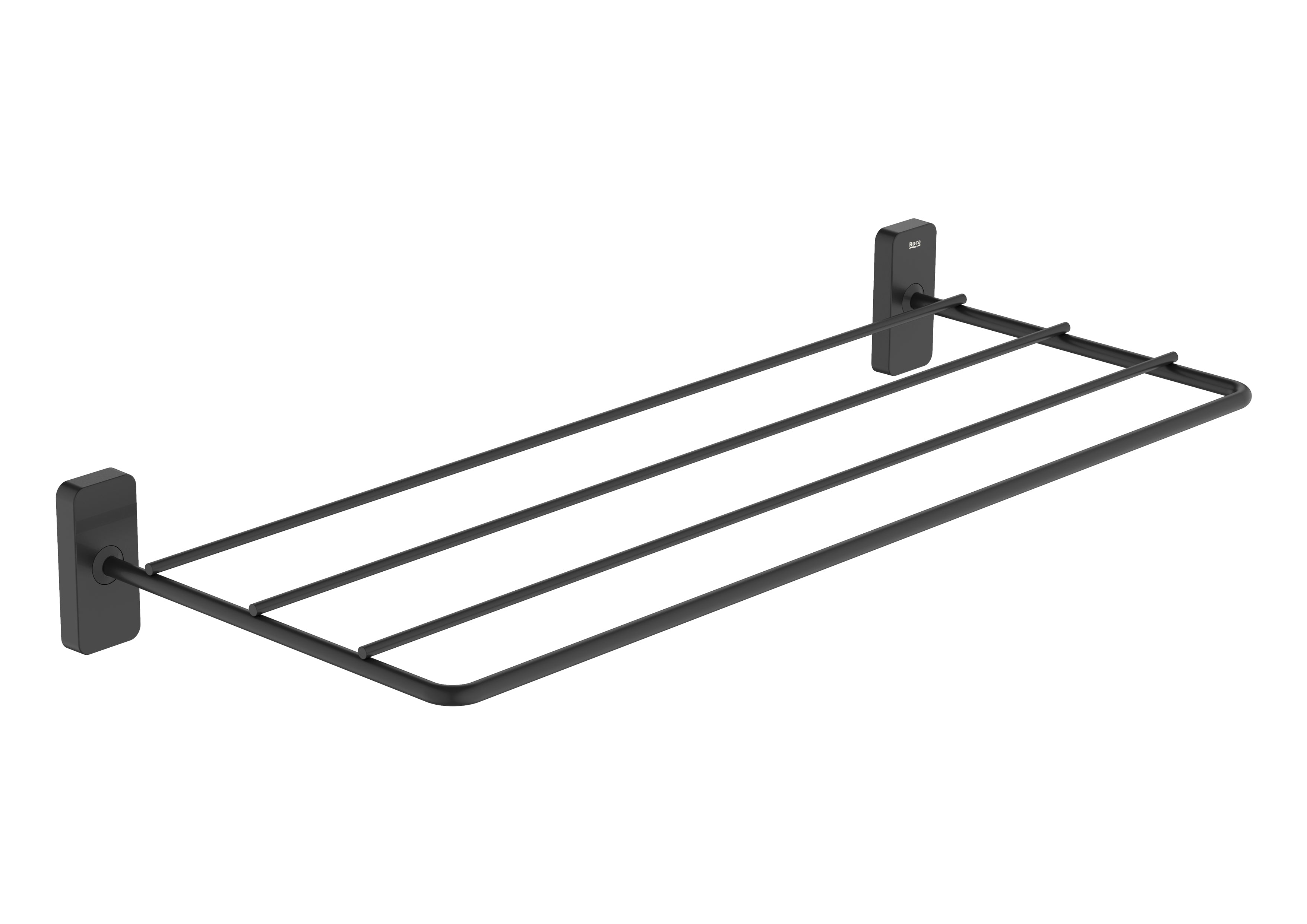 Roca Sonata Towel Rack Black