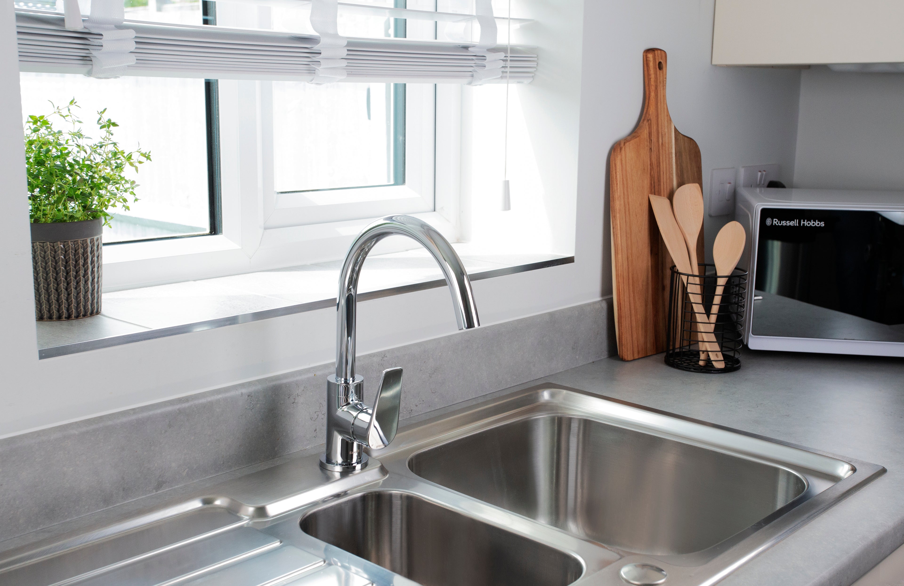 Bristan Raspberry Easyfit Monobloc Kitchen Sink Mixer Tap Chrome RSP EFSNK C