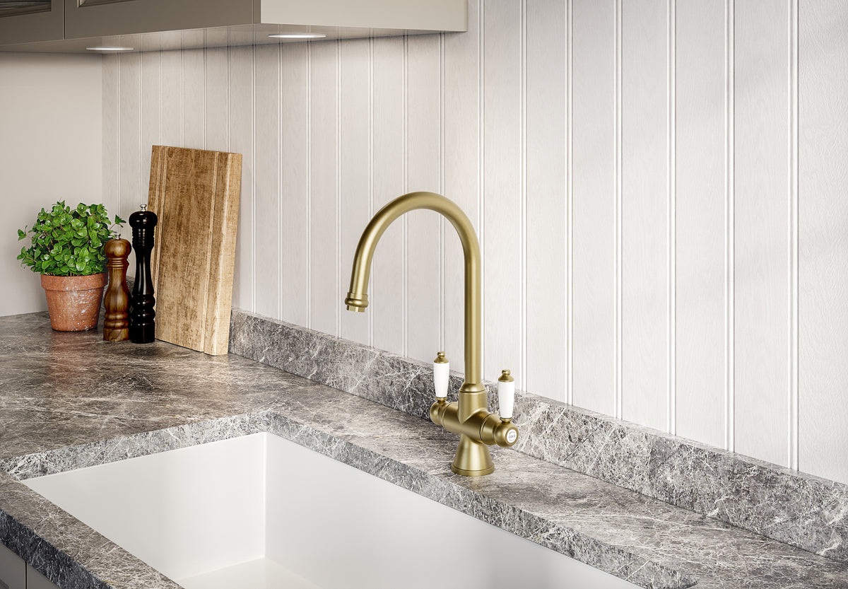 Bristan Reniassance Easyfit Sink Mixer Brushed Brass RS SNK EF BB
