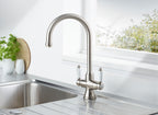 Bristan Renaissance Easyfit Sink Mixer Brushed Nickel RS SNK EF BN