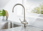 Bristan Renaissance Easyfit Sink Mixer Brushed Nickel RS SNK EF BN