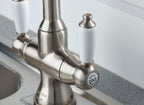Bristan Renaissance Easyfit Sink Mixer Brushed Nickel RS SNK EF BN