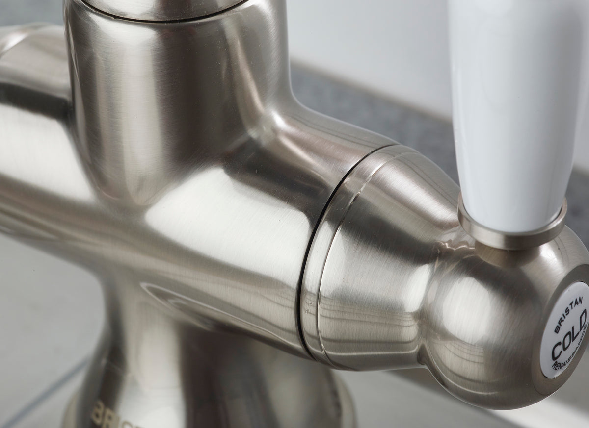 Bristan Renaissance Easyfit Sink Mixer Brushed Nickel RS SNK EF BN