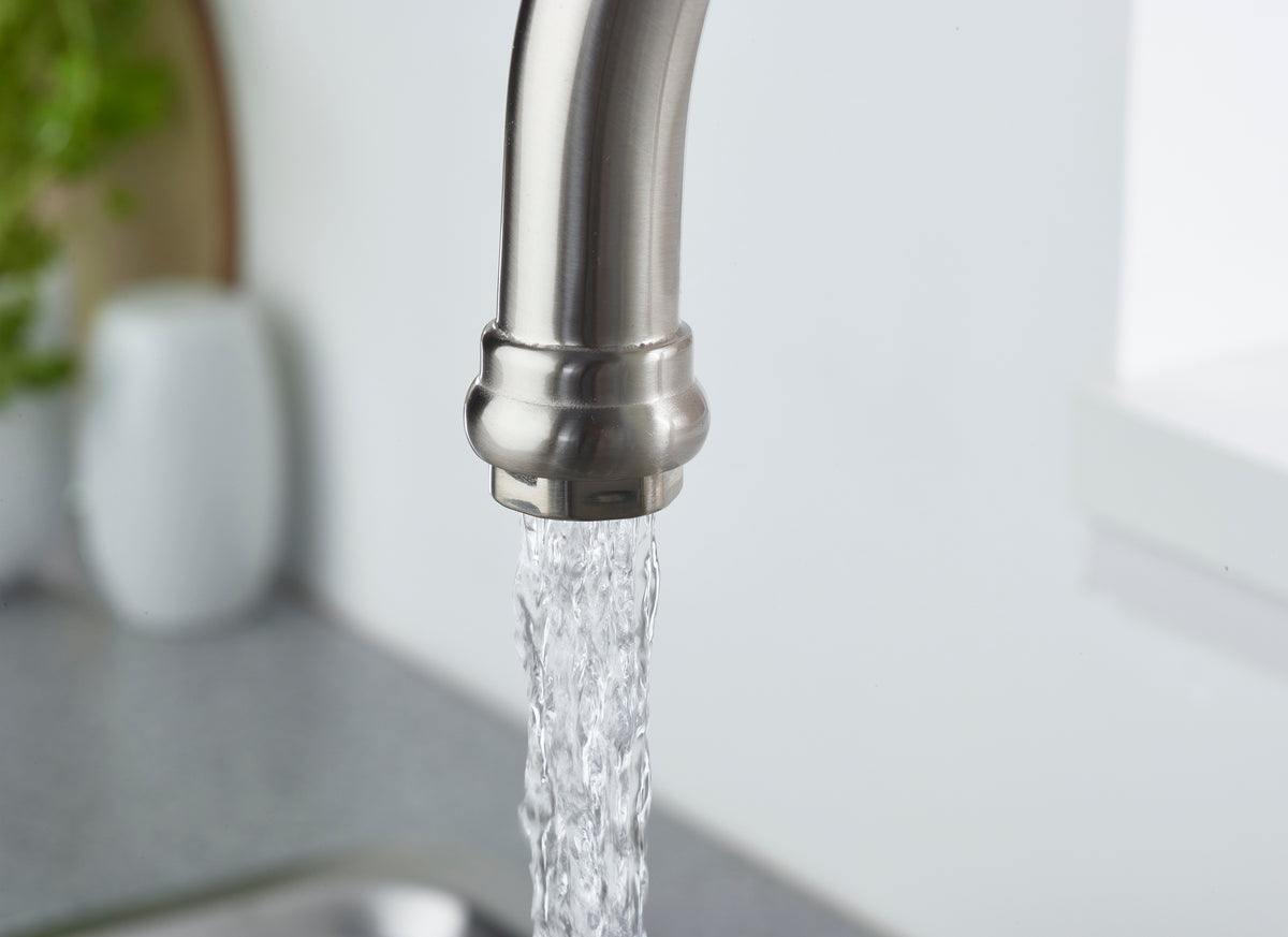 Bristan Renaissance Easyfit Sink Mixer Brushed Nickel RS SNK EF BN