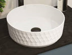 Atlanta Ripple 360(W) X 115(H) X 360(D)mm Vessel Basin