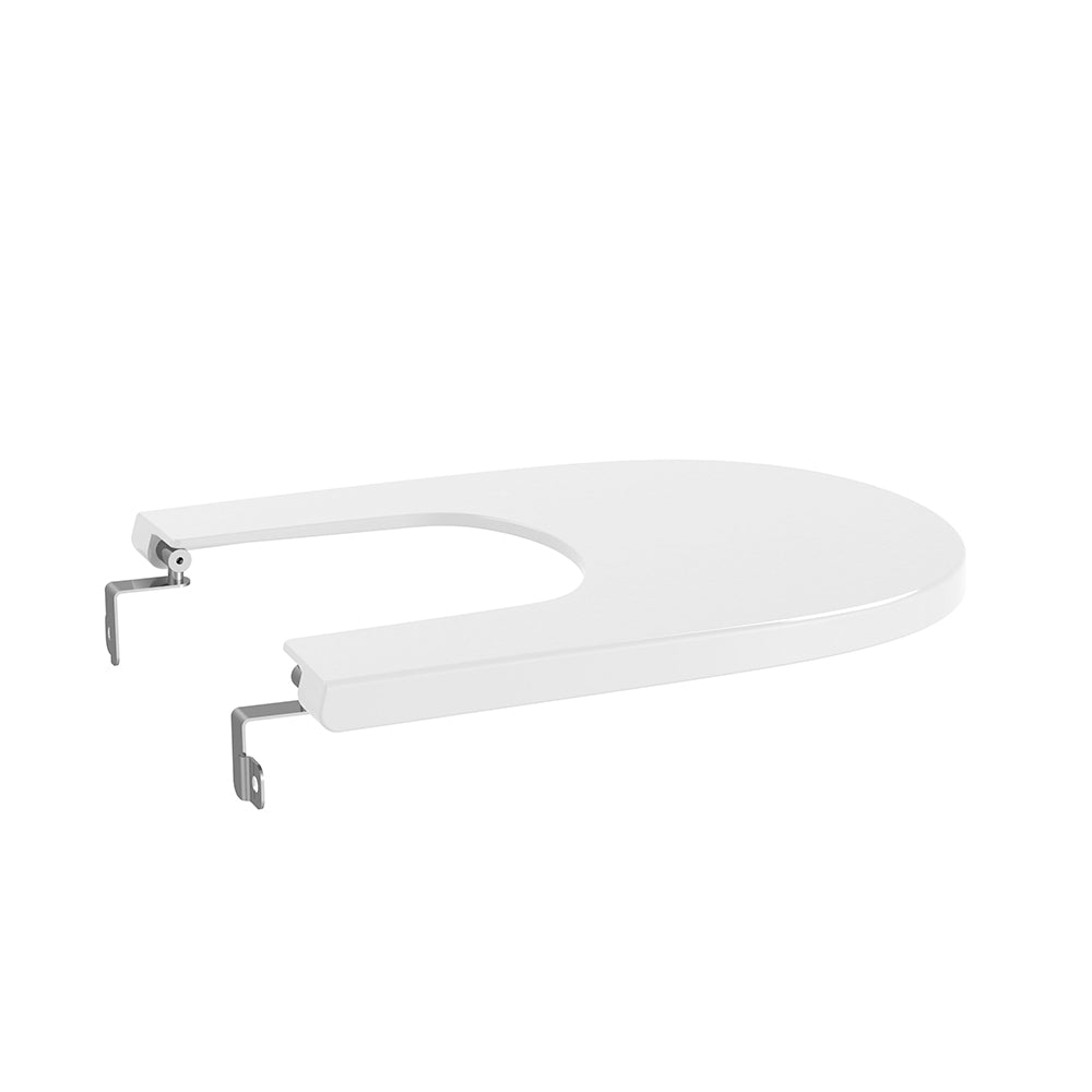 Roca Meridian-N Compact Soft-close Bidet Cover Supralit
