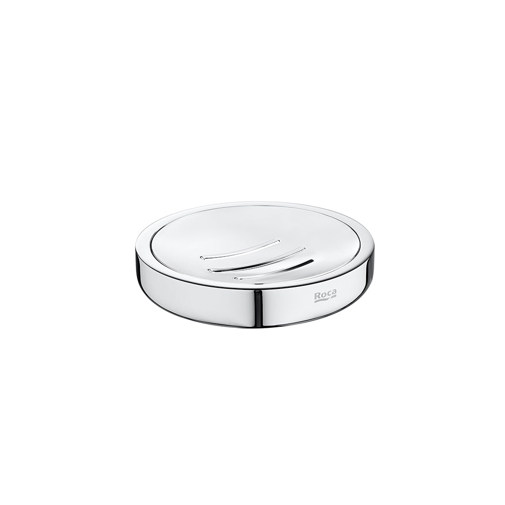 Roca Tempo Countertop Soap Dish - Chrome