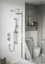 Bristan Saffron Concealed Dual Control Shower Pack Chrome SAFFRON SHWR PK.