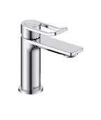 Bristan Saffron Eco start Small Basin Mixer Tap with Clicker Waste Chrome SAF ES SMBAS C