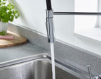 Bristan Silhouette Pairofessional Kitchen Sink Mixer Tap with pull-down hose Chrome SI PROSNK C