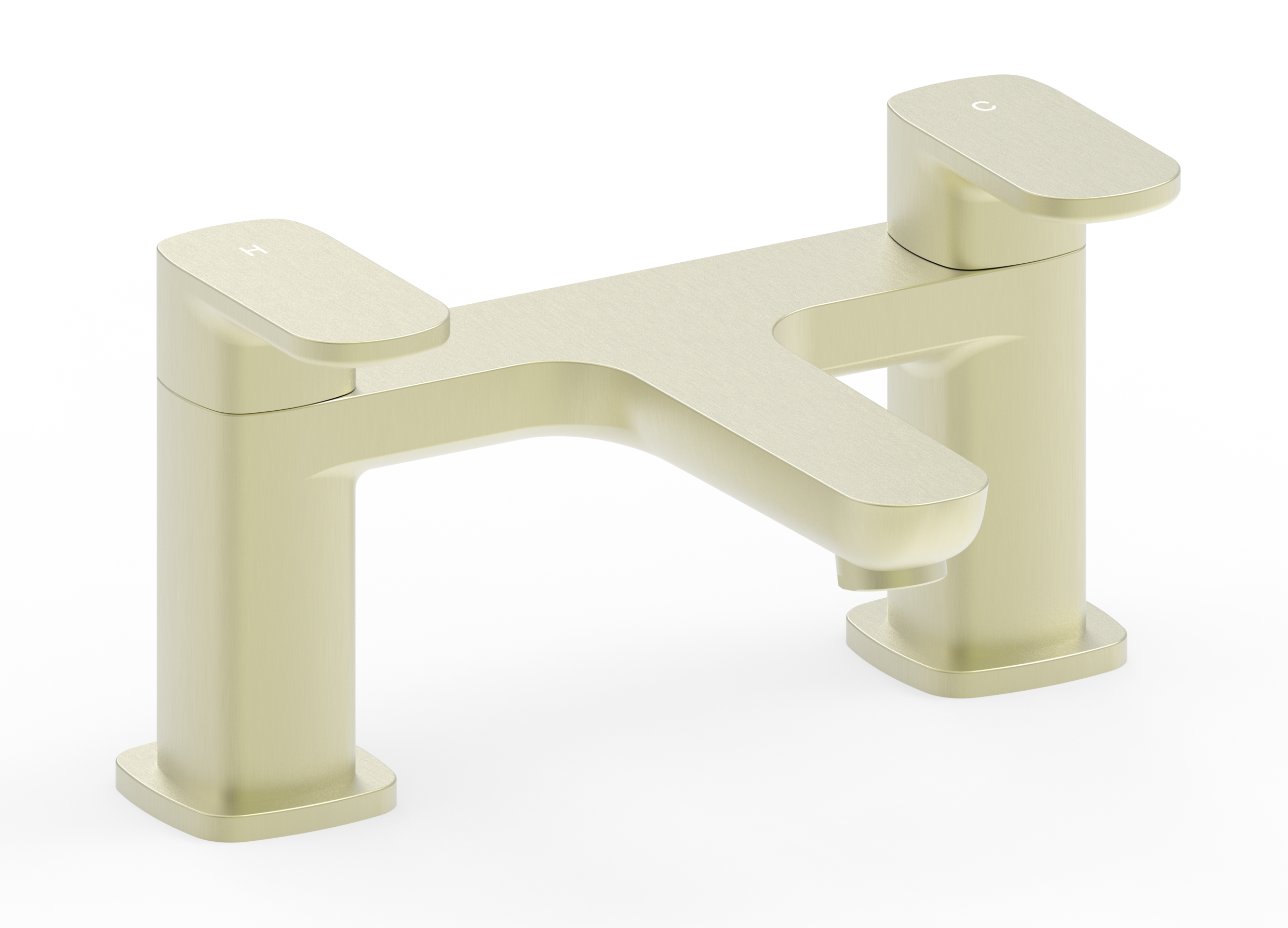 iflo Belaya Bath Filler - Brushed Brass