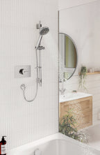 Bristan Sonique3 Thermostatic Concealed Shower Valve with Riser Kit Chrome SOQ3 SHCAR C.