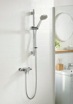 Bristan Sonique3 Thermostatic Exposed Mini Shower Valve with Riser Kit Chrome SOQ3 SHXAR C.