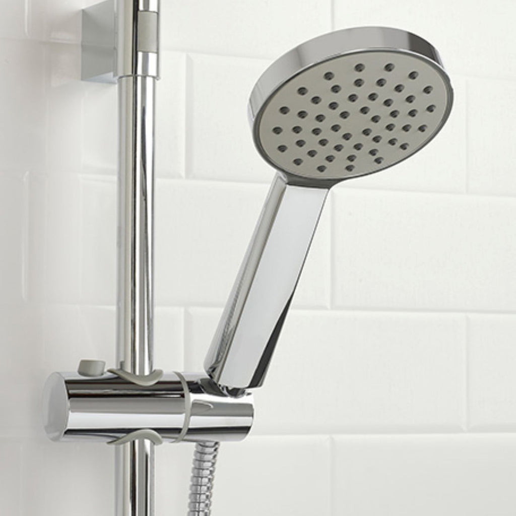Bristan Sonique3 Thermostatic Exposed Mini Shower Valve with Riser Kit Chrome SOQ3 SHXAR C.