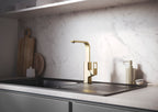 Bristan SPairuce Easyfit Kitchen Sink Mixer Tap Brushed Brass SPR EFSNK BB