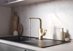 Bristan SPairuce Easyfit Kitchen Sink Mixer Tap Brushed Brass SPR EFSNK BB