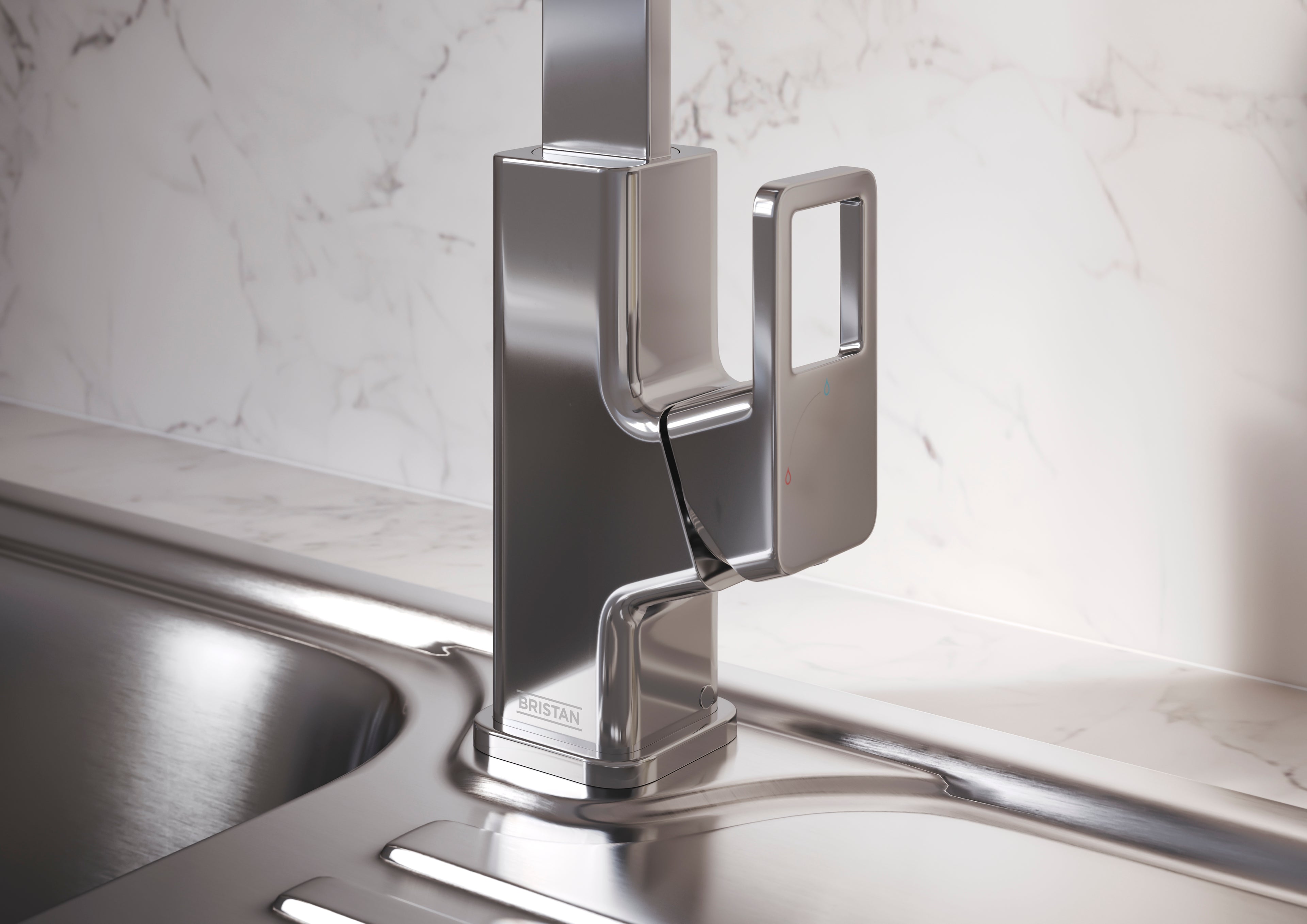 Bristan SPairuce Easyfit Kitchen Sink Mixer Tap Chrome SPR EFSNK C
