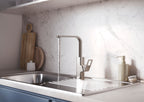 Bristan SPairuce Easyfit Kitchen Sink Mixer Tap Stainless Steel SPR EFSNK SS