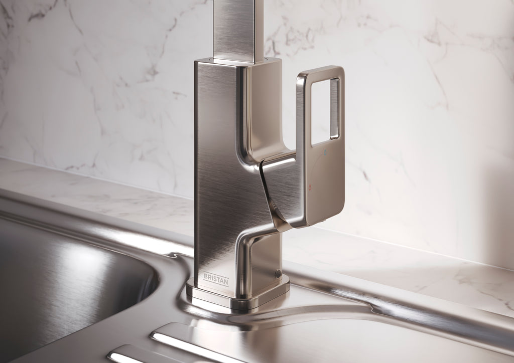 Bristan SPairuce Easyfit Kitchen Sink Mixer Tap Stainless Steel SPR EFSNK SS