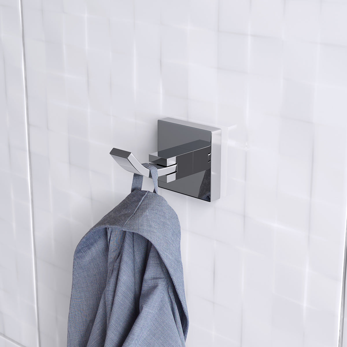 Bristan Square Robe Hook Chrome SQ HOOK C