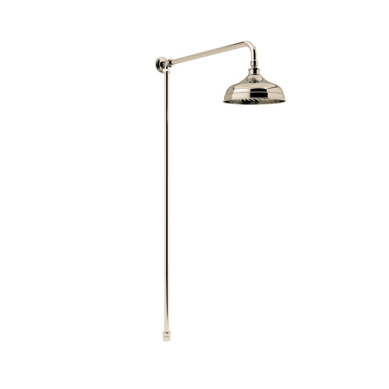 Heritage Deluxe Fixed Kit with Shower Rose Vintage Gold STA16