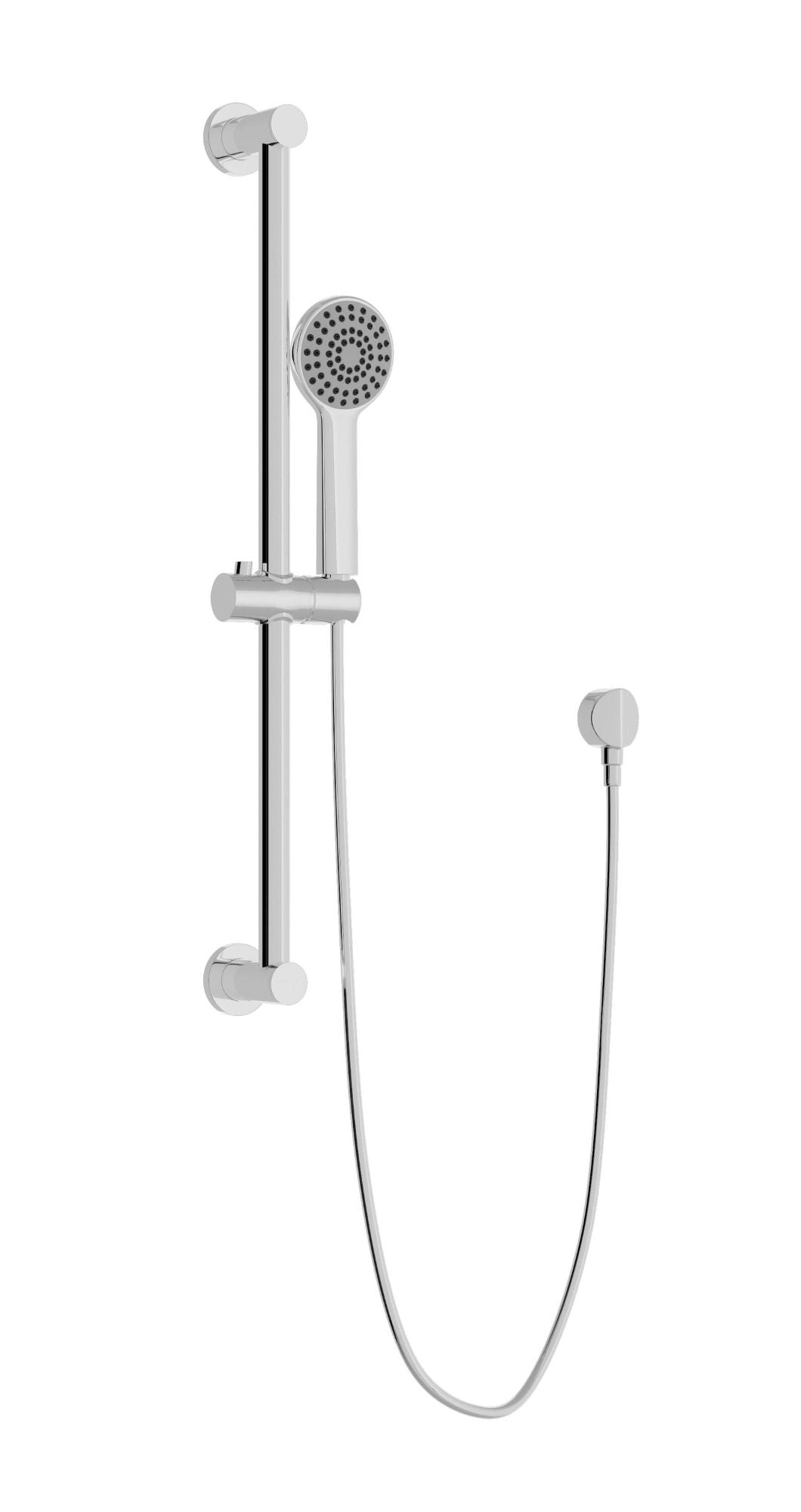 Heritage Shower Kit with Riser Rail Brushed Brass