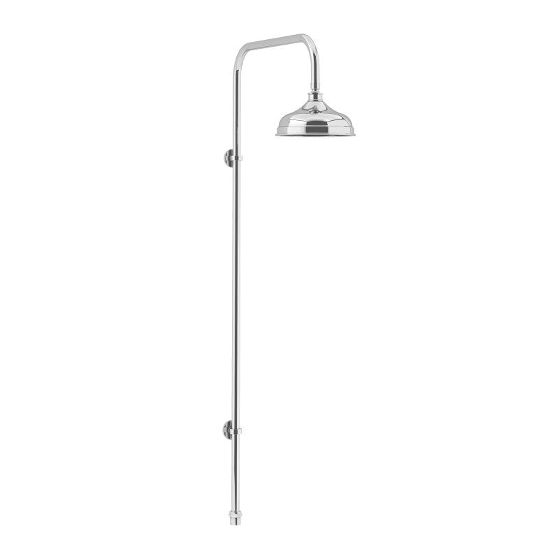 Heritage Deluxe Fixed Kit with Shower Rose Chrome (Arched) STC17