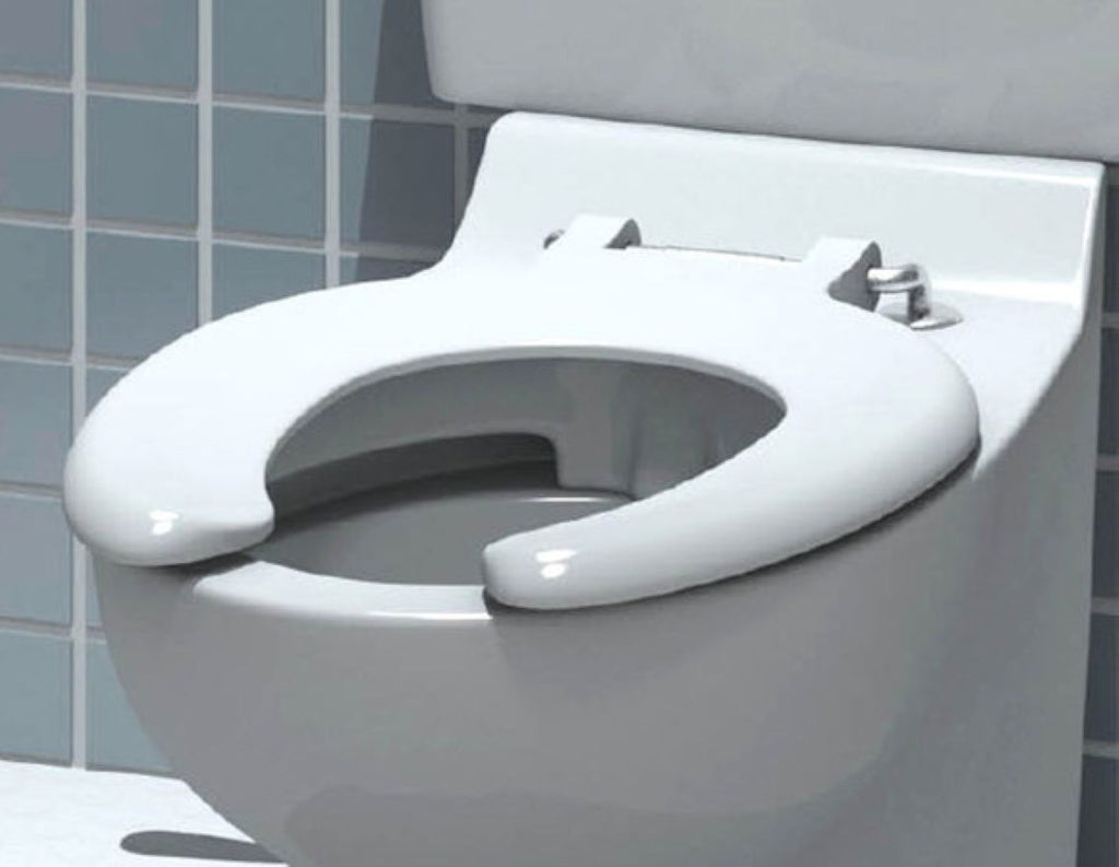 Lecico Crescent Seat for School Pan 30 White Stwhsring.